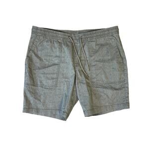 Goodfellow 8" Striped Drawstring Casual Shorts US Men's L